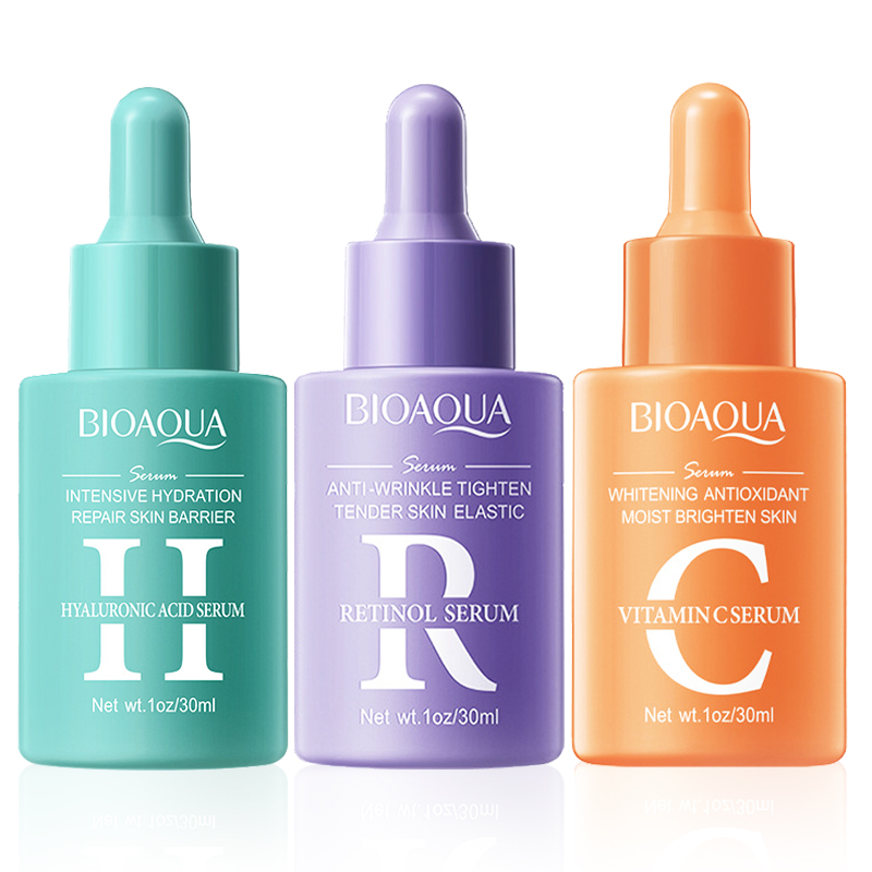 Niacinamide Brightening Serum - 1/3pcs BIOAQUA Vitamin C Retinol Hyaluronic