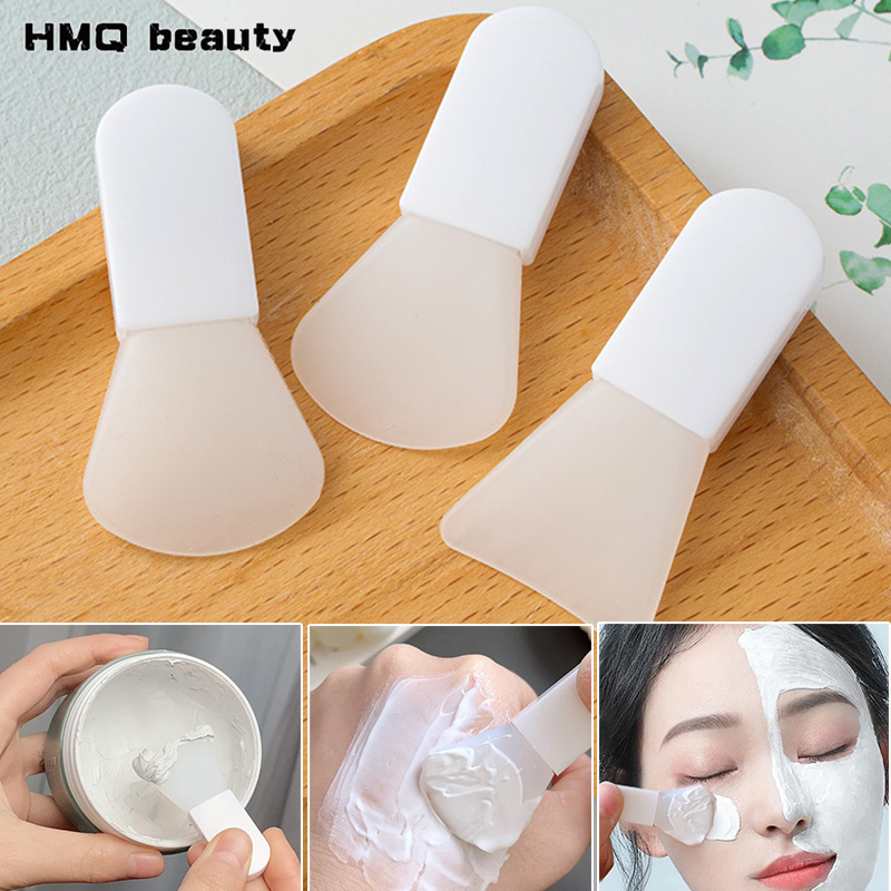 Skincare Indonesia - 3Pcs Silicone Facial Mask Brush Professional