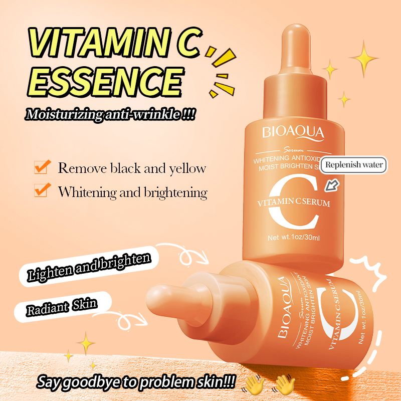 1/3pcs BIOAQUA Vitamin C Retin - Niacinamide Brightening Serum ulasan dan harga
