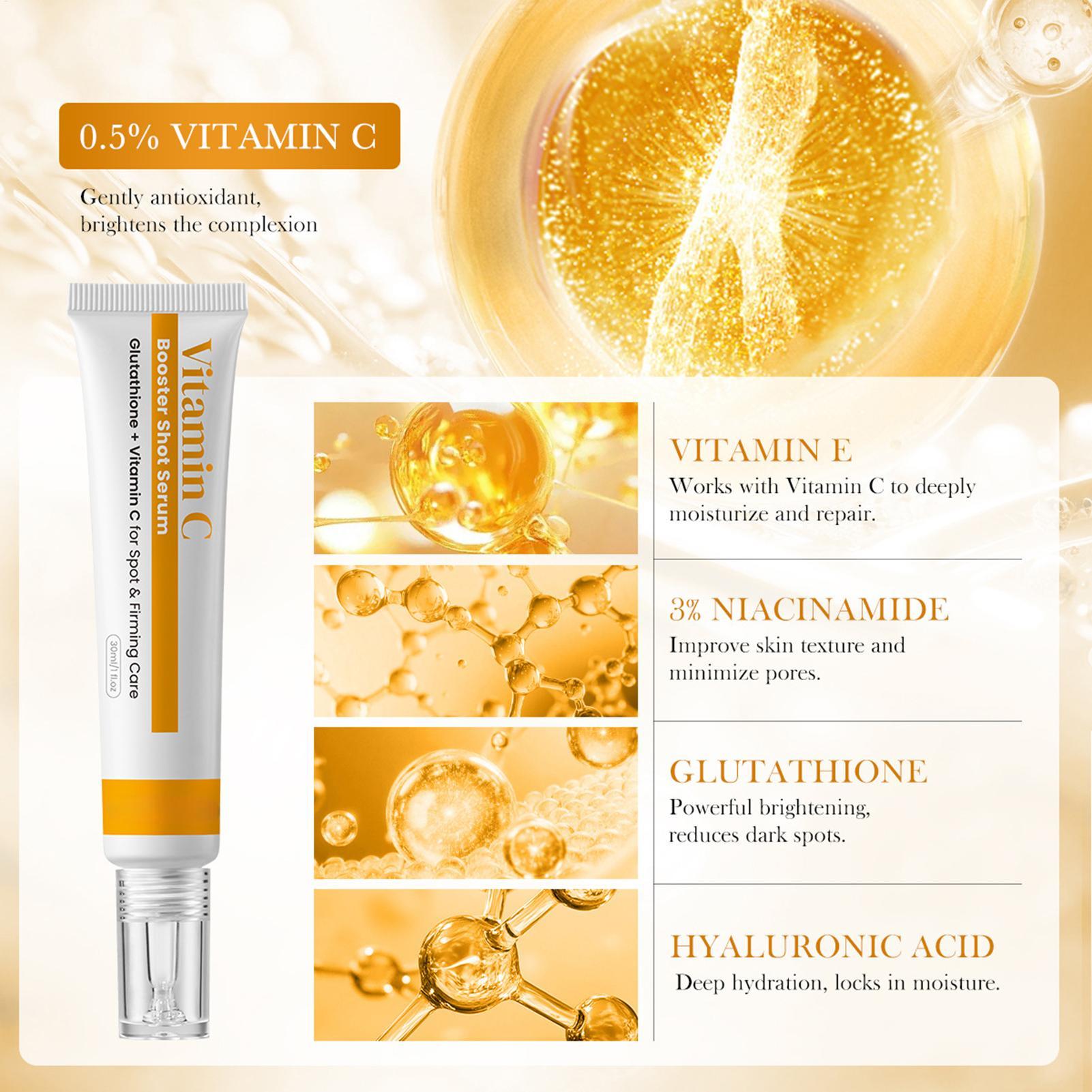 Vitamin C Serum Cream Glow Moi - Niacinamide Brightening Serum ulasan dan harga